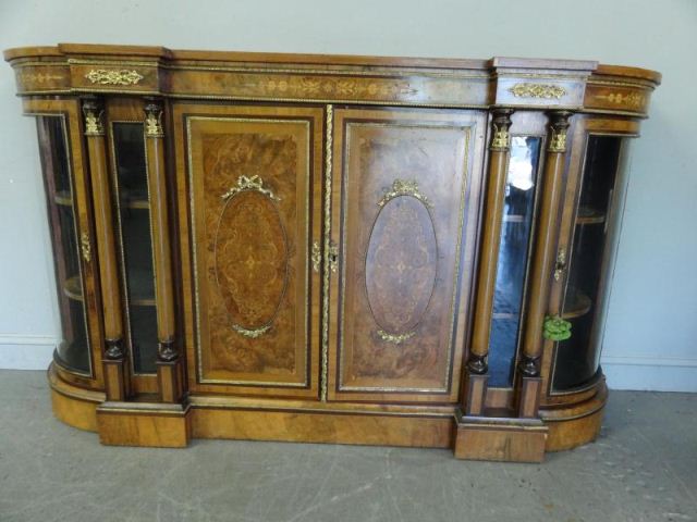 Victorian Inlaid & Bronze Mounted