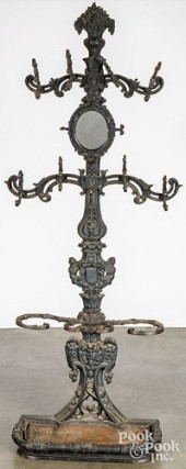 VICTORIAN IRON HALL TREE<br>Vi