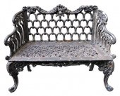 VICTORIAN IRON OUTDOOR GARDEN