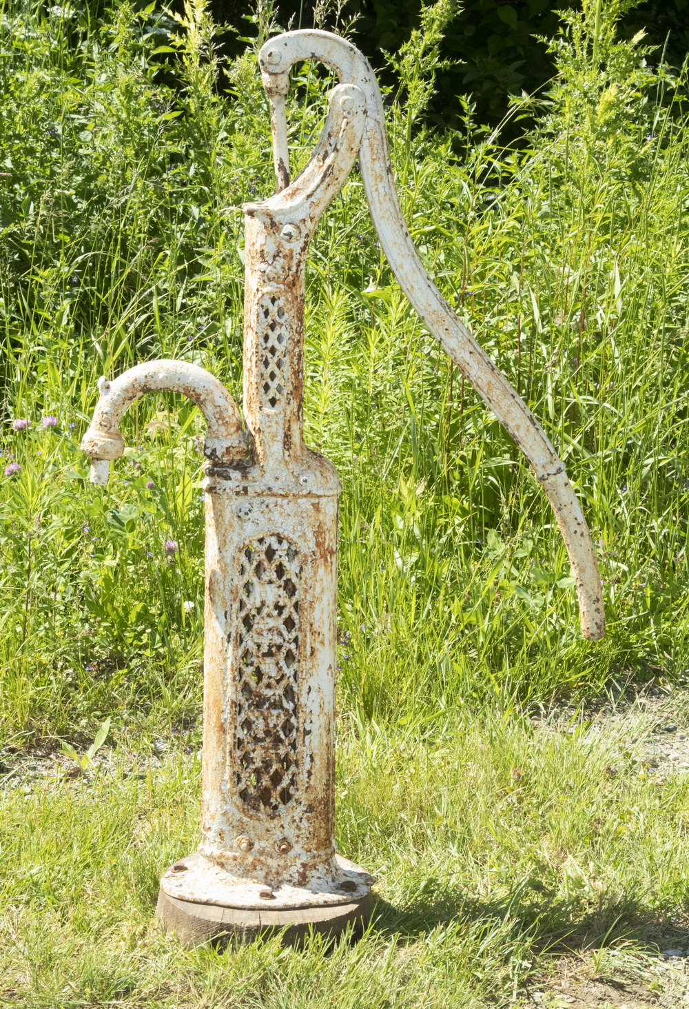 VICTORIAN IRON WATER PUMP Late 19th