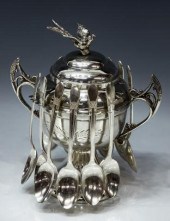 VICTORIAN J. ROGERS SILVERPLAT
