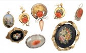 VICTORIAN JEWELRY LOTVictorian