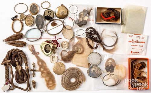 VICTORIAN JEWELRY PIECES,