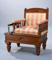 VICTORIAN JOCKEY SCALE CHAIRVi