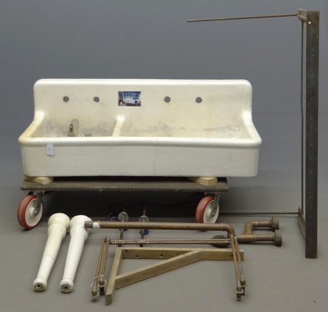 Victorian kitchen sink with