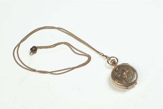 VICTORIAN LADIES' POCKET WATCH. 