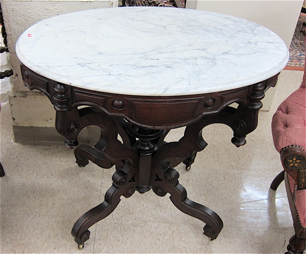 VICTORIAN LAMP TABLE American third