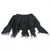VICTORIAN LATE 1800'S BLACK MA