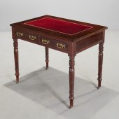 VICTORIAN LEATHER TOP WRITING