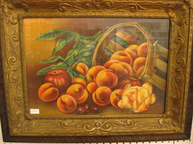 Victorian Lithograph still life