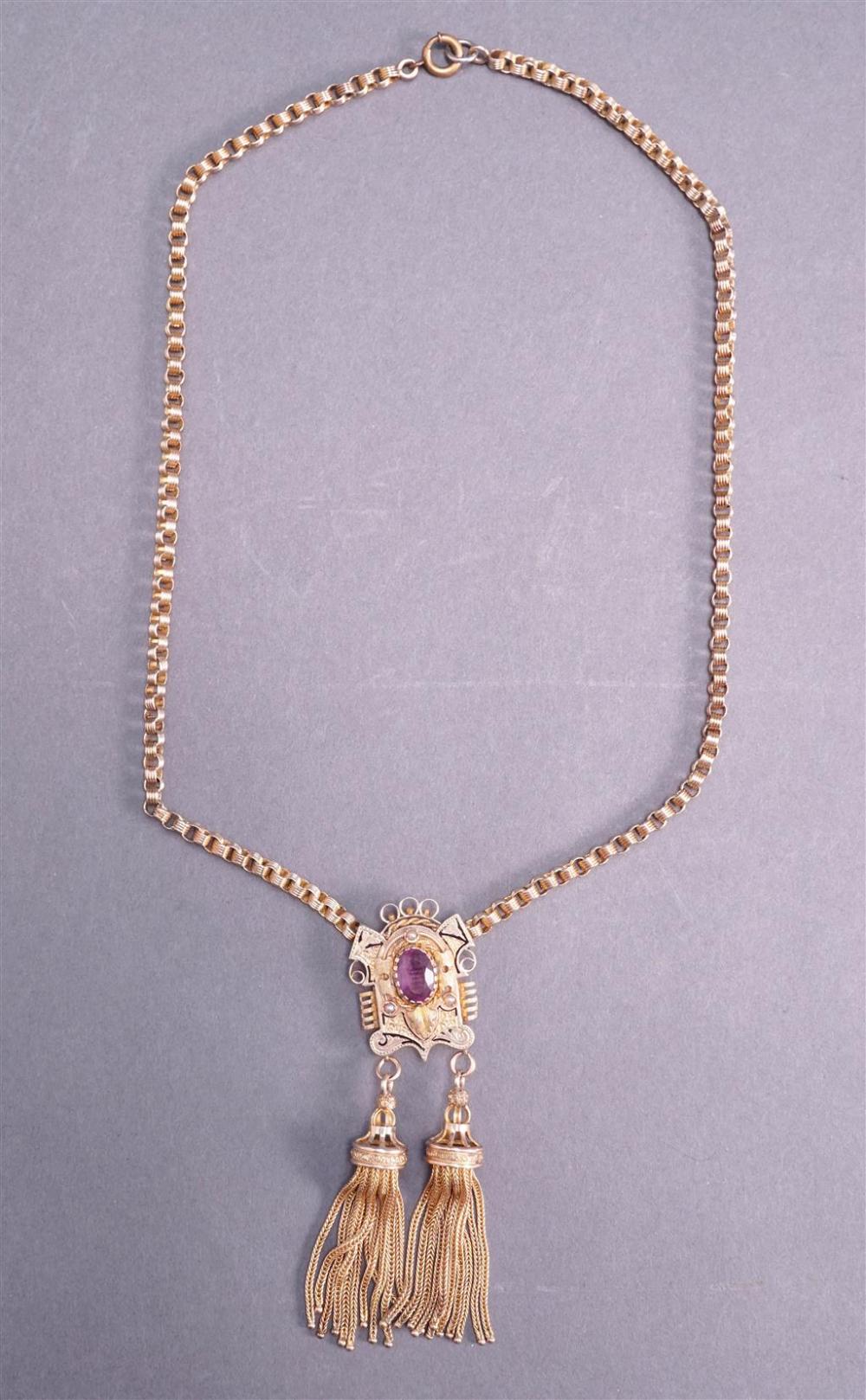 VICTORIAN LOW KARAT YELLOW-GOLD,