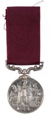 VICTORIAN LSGC MEDAL TO SGT BE