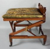 VICTORIAN MAHOGANY ADJUSTABLE