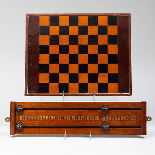VICTORIAN MAHOGANY AND EBONIZED