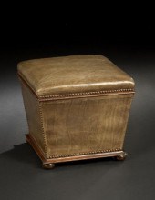 Victorian Mahogany and Leather