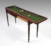 VICTORIAN MAHOGANY BAGATELLE G