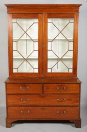 VICTORIAN MAHOGANY BOOKCASE, M