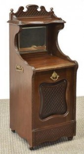 VICTORIAN MAHOGANY COAL HOD CA
