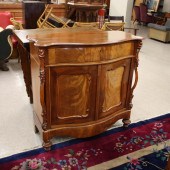 VICTORIAN MAHOGANY CONSOLE CAB