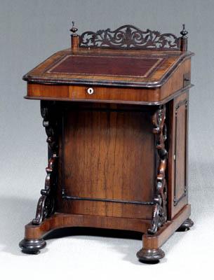Victorian mahogany Davenport