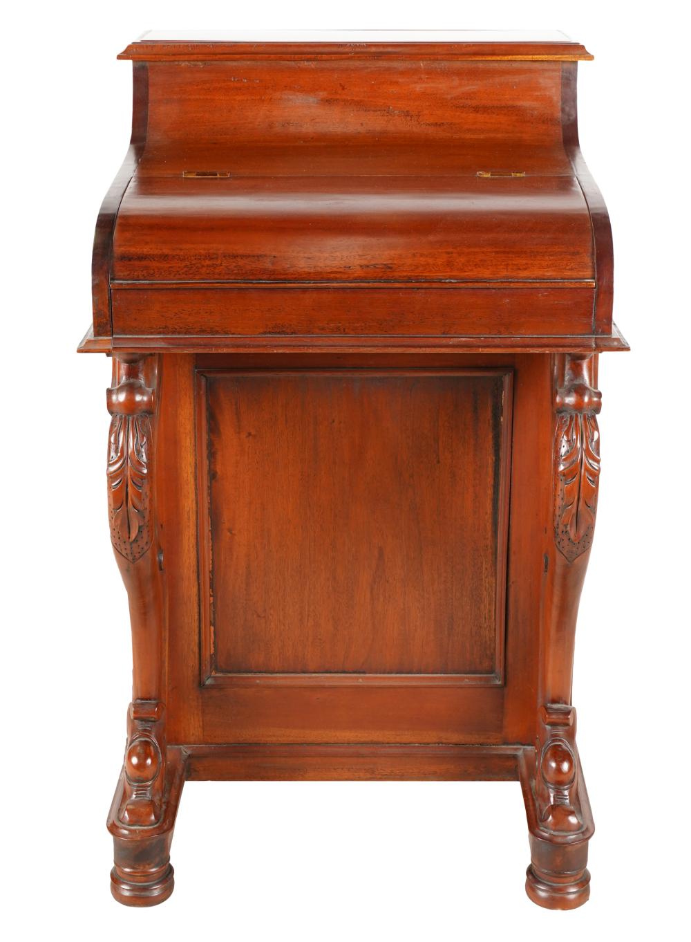 VICTORIAN MAHOGANY DAVENPORT