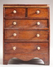 VICTORIAN MAHOGANY DIMINUTIVE