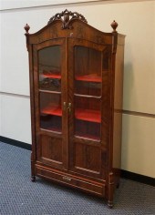 VICTORIAN MAHOGANY DOUBLE GLAZ
