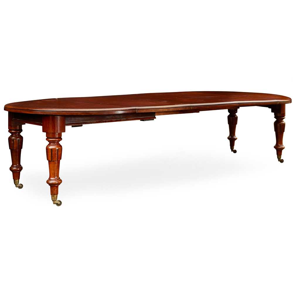 VICTORIAN MAHOGANY EXTENDING DINING