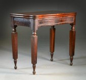 Victorian Mahogany Game TableS