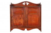 VICTORIAN MAHOGANY HANGING CAB