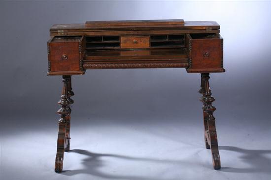 VICTORIAN MAHOGANY LADY'S WRITING
