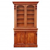 VICTORIAN MAHOGANY LIBRARY BOO