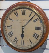 VICTORIAN MAHOGANY ROUND WALL