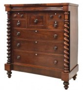 VICTORIAN MAHOGANY SCOTTISH CH
