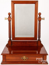 VICTORIAN MAHOGANY SHAVING MIR