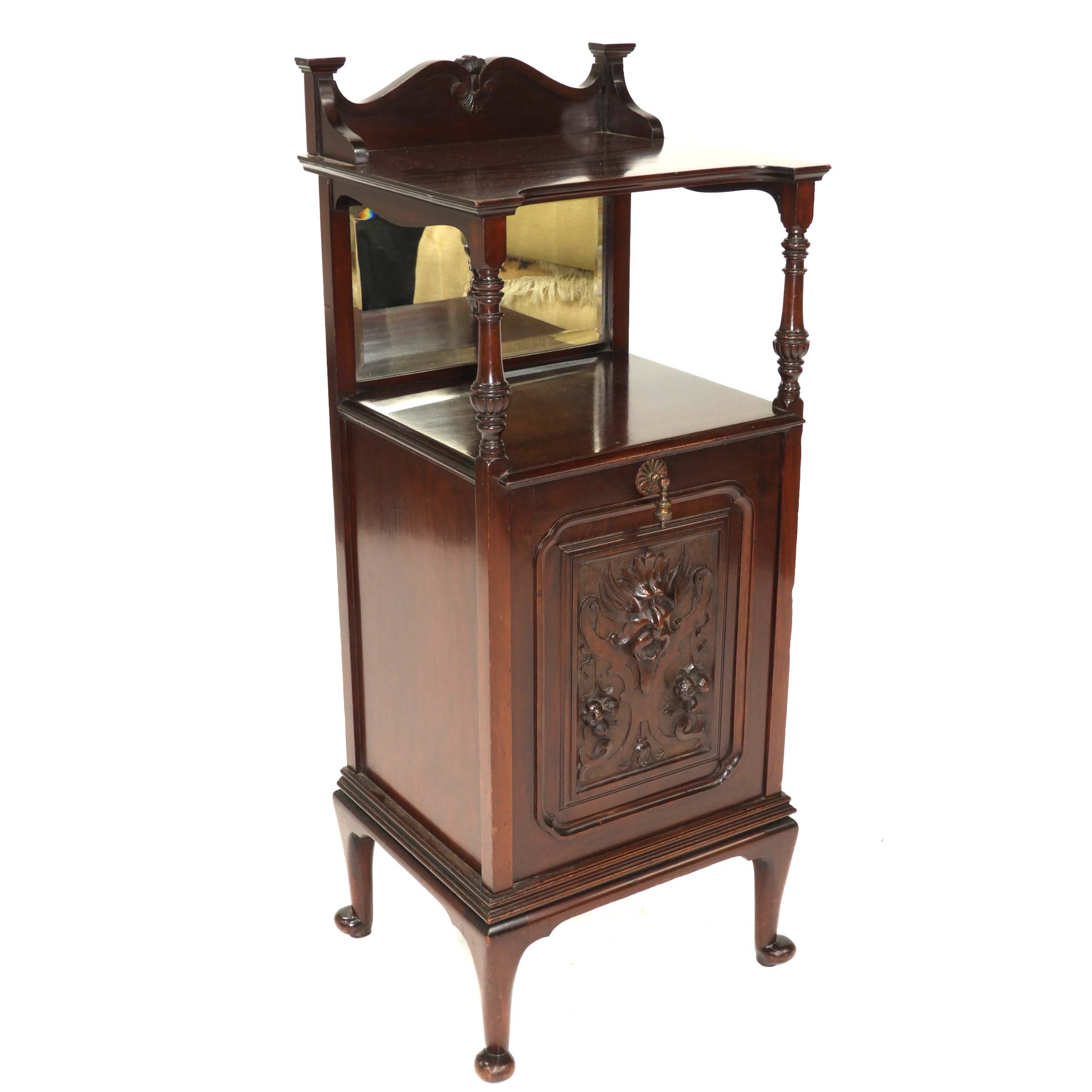 Victorian Mahogany Side Cabinet,