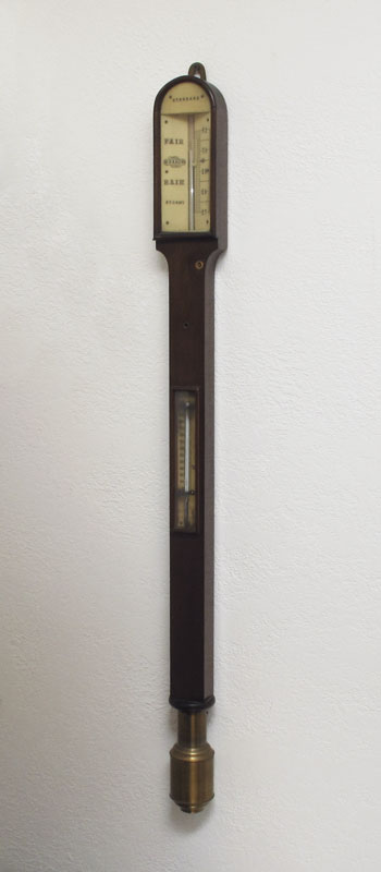 VICTORIAN MAHOGANY STANDARD STICK