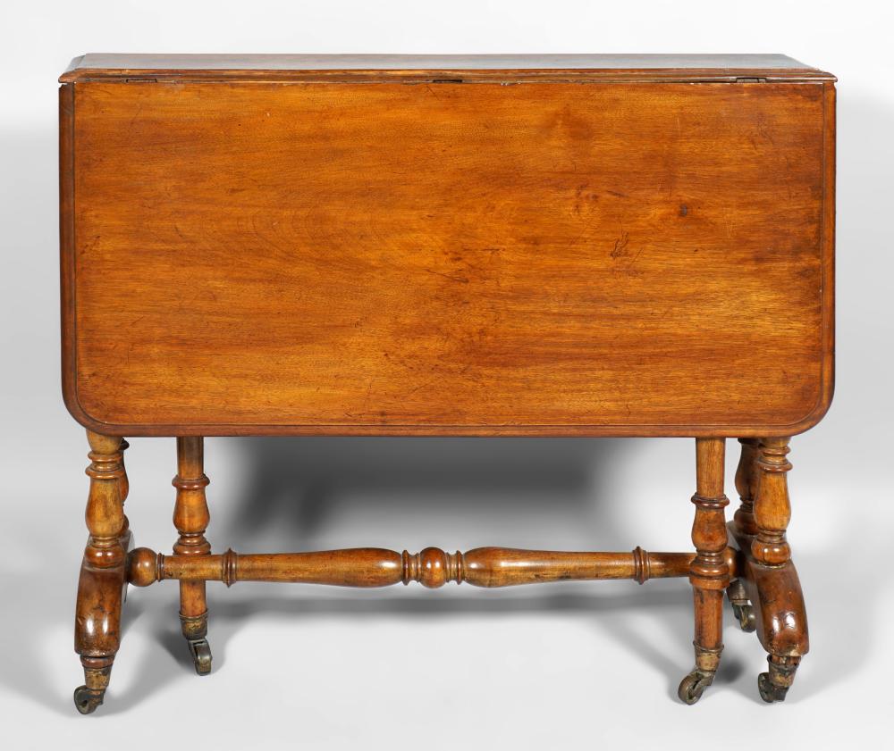 VICTORIAN MAHOGANY SUNDERLAND TABLE