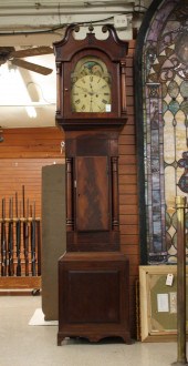 VICTORIAN MAHOGANY TALL CASE F