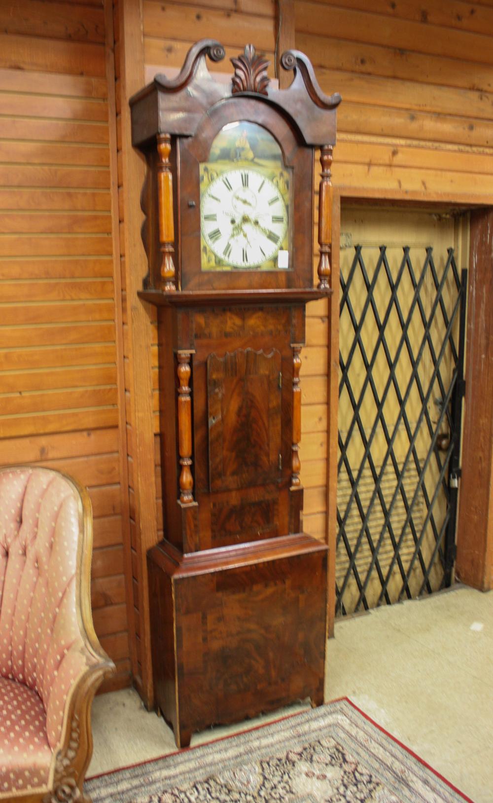VICTORIAN MAHOGANY TALL CASE