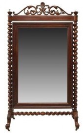 VICTORIAN MAHOGANY UPRIGHT CHE