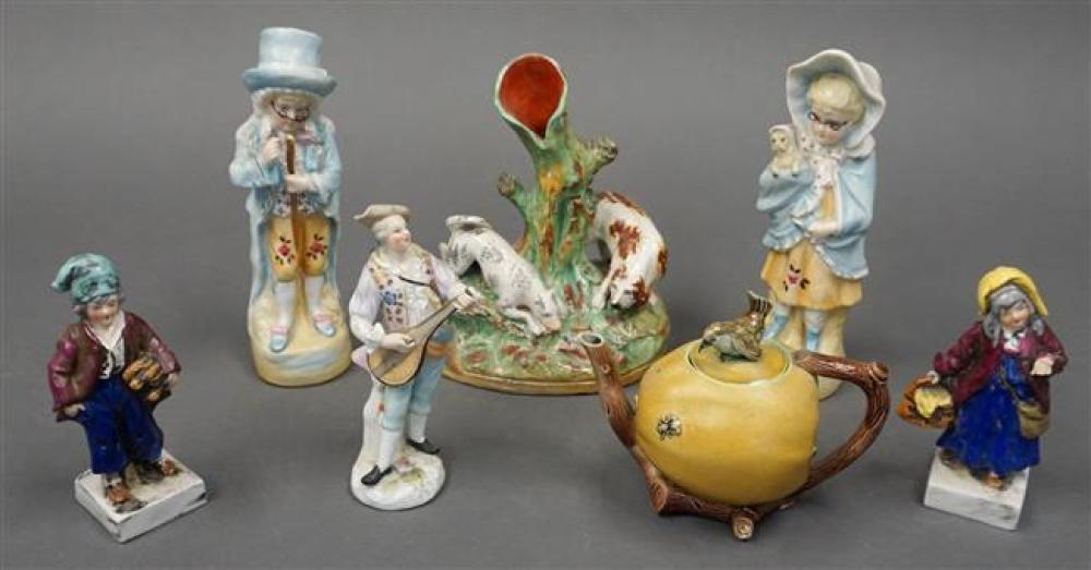VICTORIAN MAJOLICA APPLE FORM