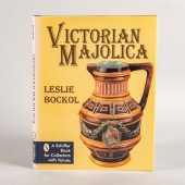 VICTORIAN MAJOLICA HARDCOVER B