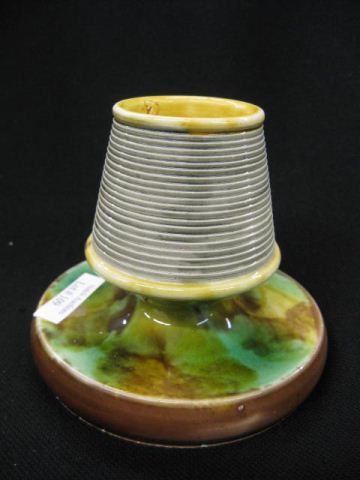 Victorian Majolica Pottery Match