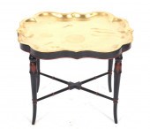 VICTORIAN MANNER BRASS TRAY TA