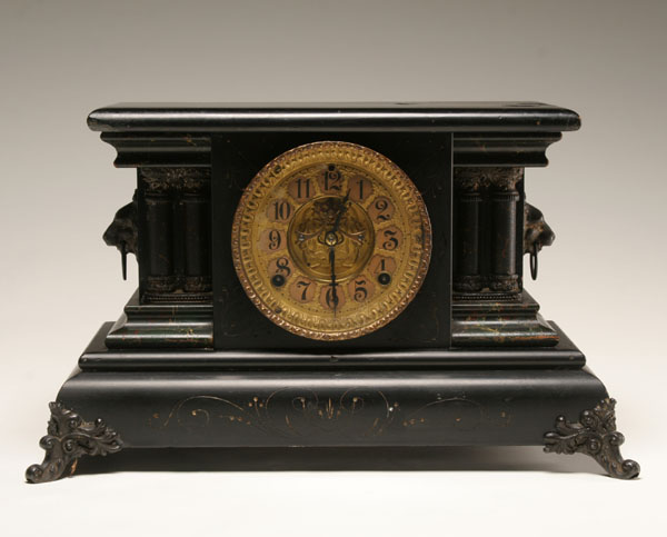 Victorian mantle clock; Gilbert