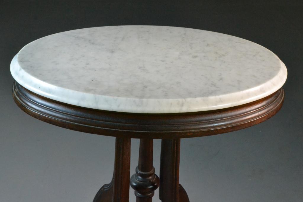 Victorian Marble and Mahogany