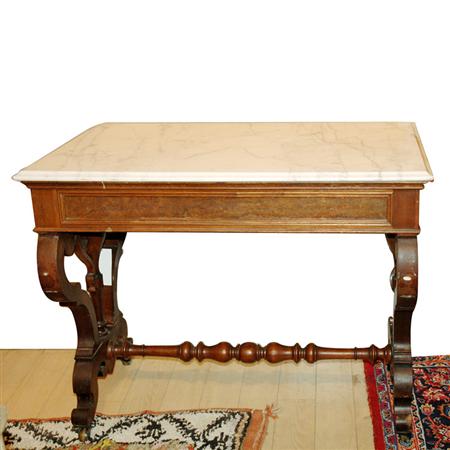 Victorian Marble Top Mahogany