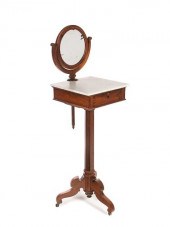 VICTORIAN MARBLE TOP SHAVING S