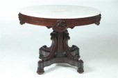VICTORIAN MARBLE TOP STAND. Po